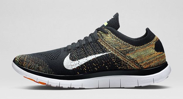 Buy Free 4.0 Flyknit Black Green Orange 631053 006 GOAT
