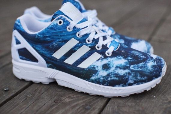 Adidas zx flux ocean waves for sale shop