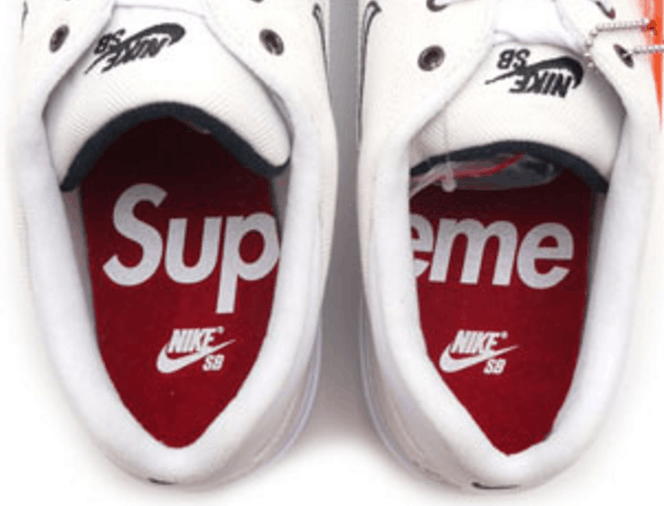 スニーカー Supreme x NIKE SB GTS QS 'Phantom' Supreme White 2015 FW 15 Buy Supreme x SB GTS QS 'Phantom' - 801621 014 | GOAT