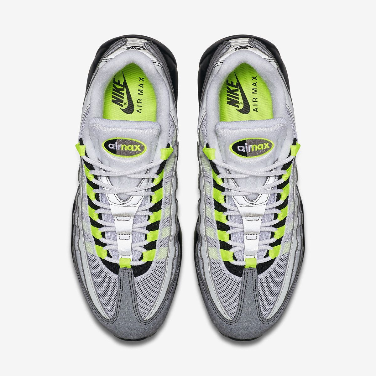 【Naaa】NIKE AIR MAX 95 OG PREMIUM Air Max 95 OG 'Neon' 2020 - Nike - CT1689 001 - black/neon