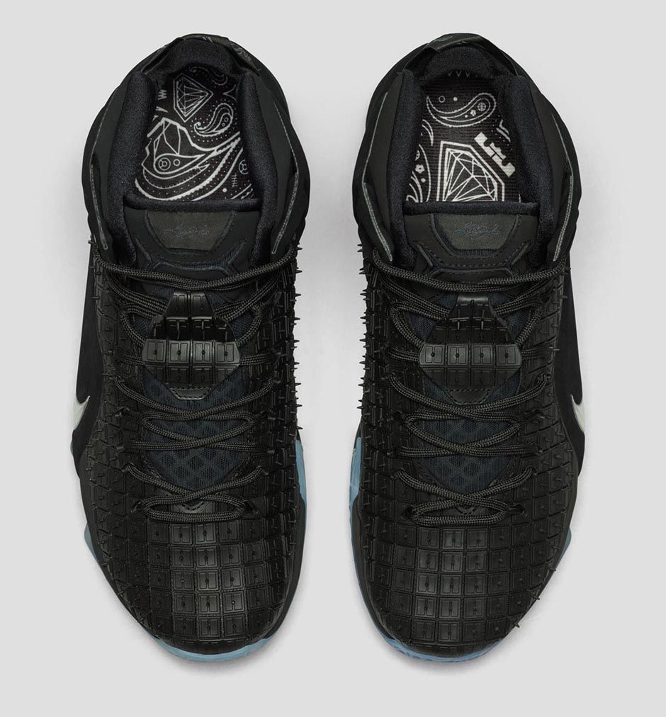 Buy LeBron 12 EXT Rubber City 744286 001 GOAT