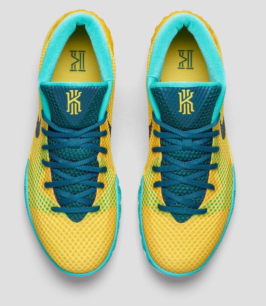 Kyrie 1 yellow and blue discount