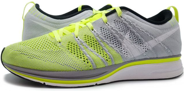 Nike Flyknit Trainer  Volt White