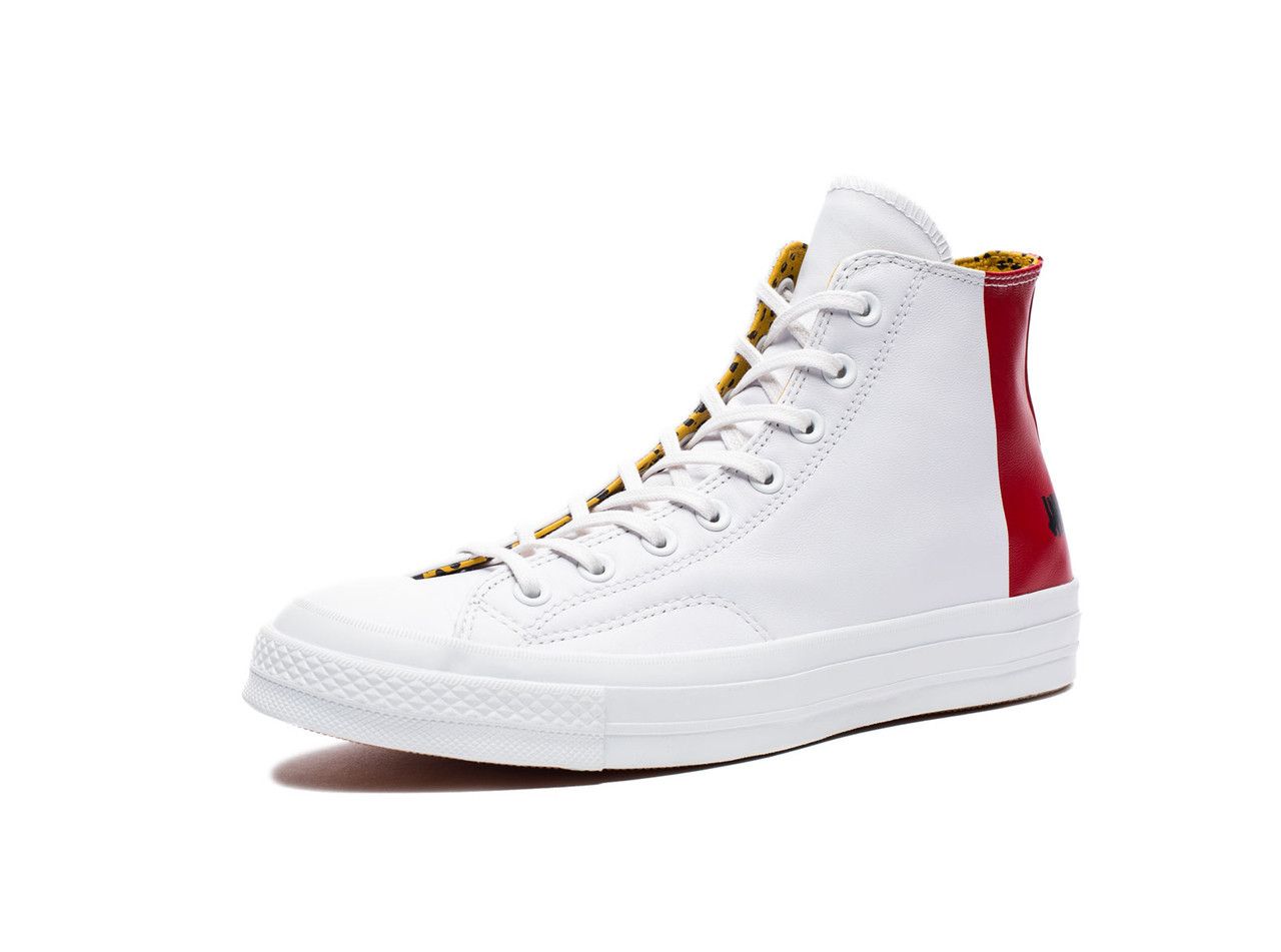 Buy Undefeated x Chuck 70 Hi White Red 148632C GOAT UK