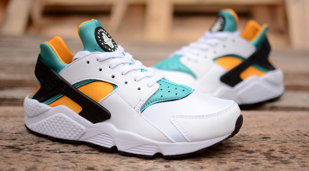 Huarache white and gold new arrivals