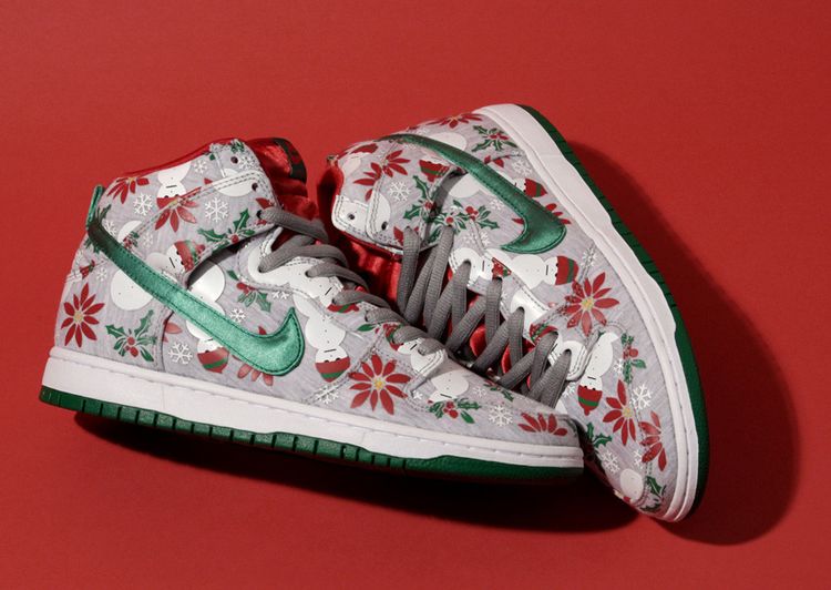 Concepts x Nike Dunk High Premium SB Ugly Christmas Sweater