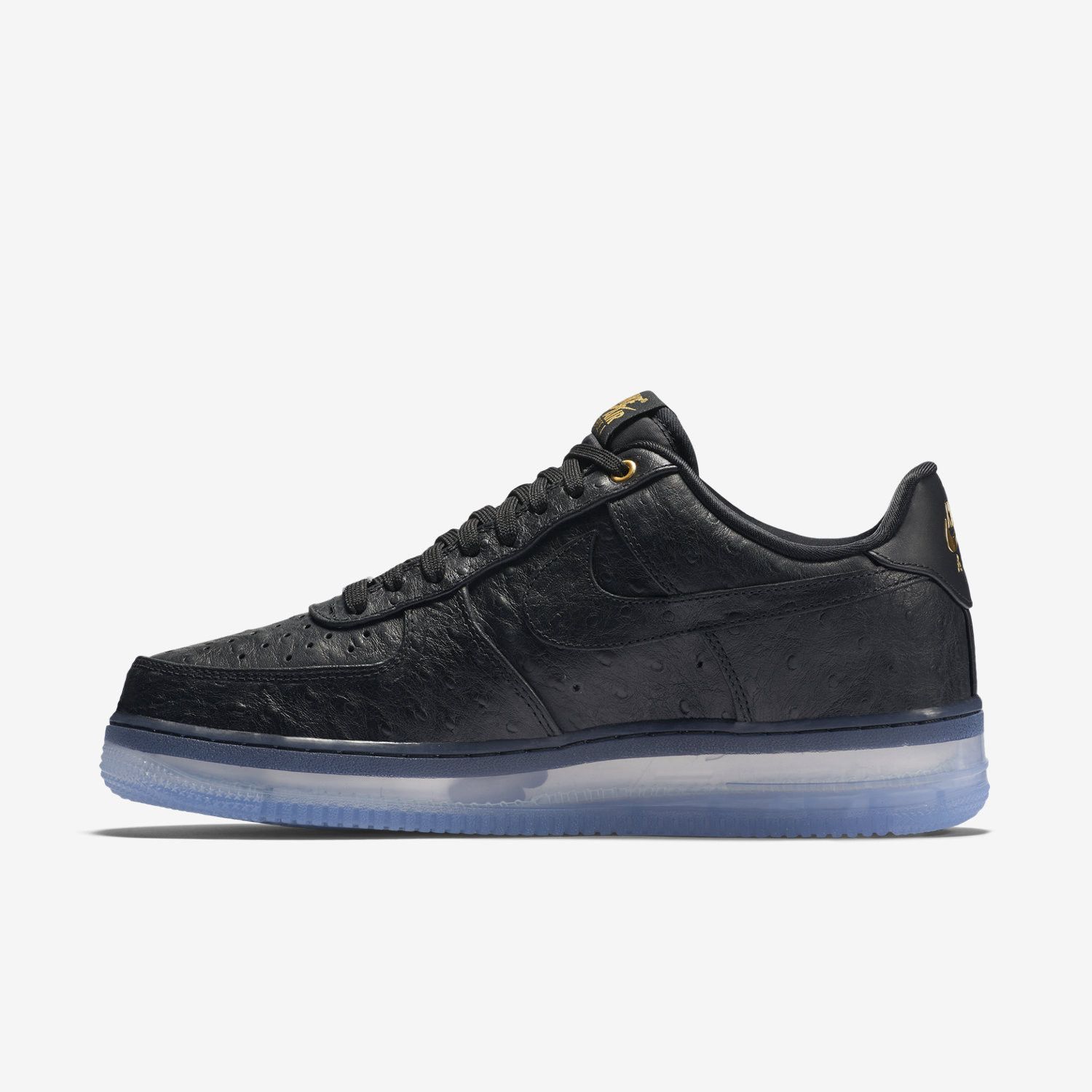 Size 9.0 Air Force 1 Comfort Lux Low Black