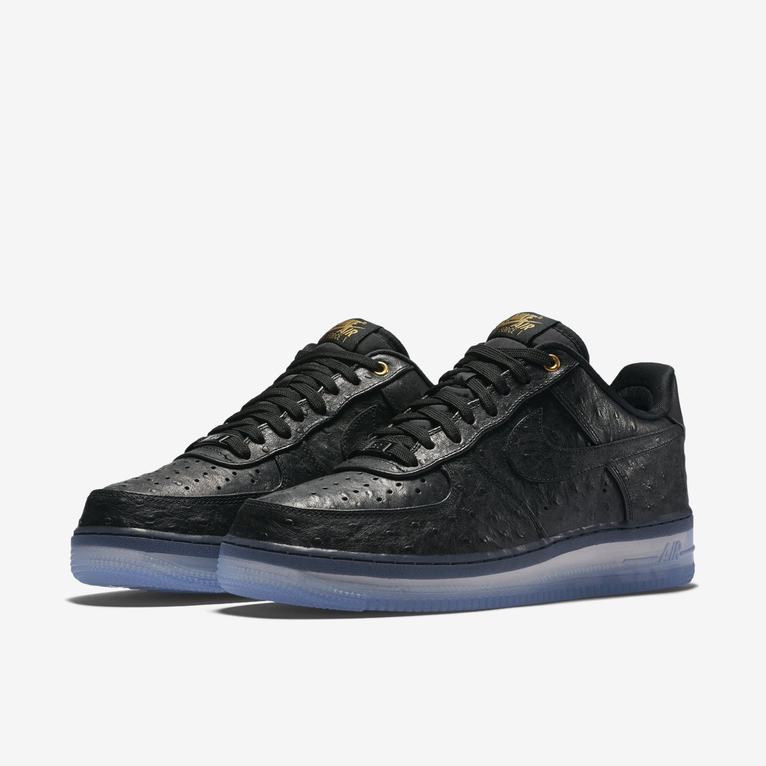 Size 9.0 Air Force 1 Comfort Lux Low Black