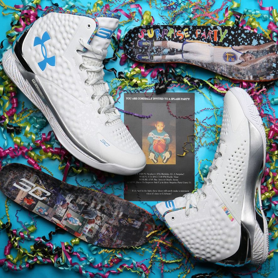 Size 11.0 Curry 1 Splash Party