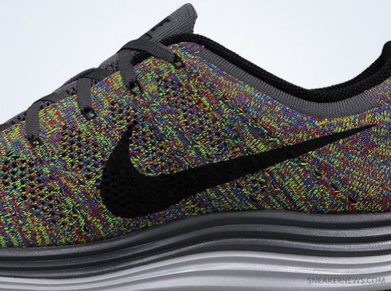 Nike Flyknit Lunar 1 Dark Grey