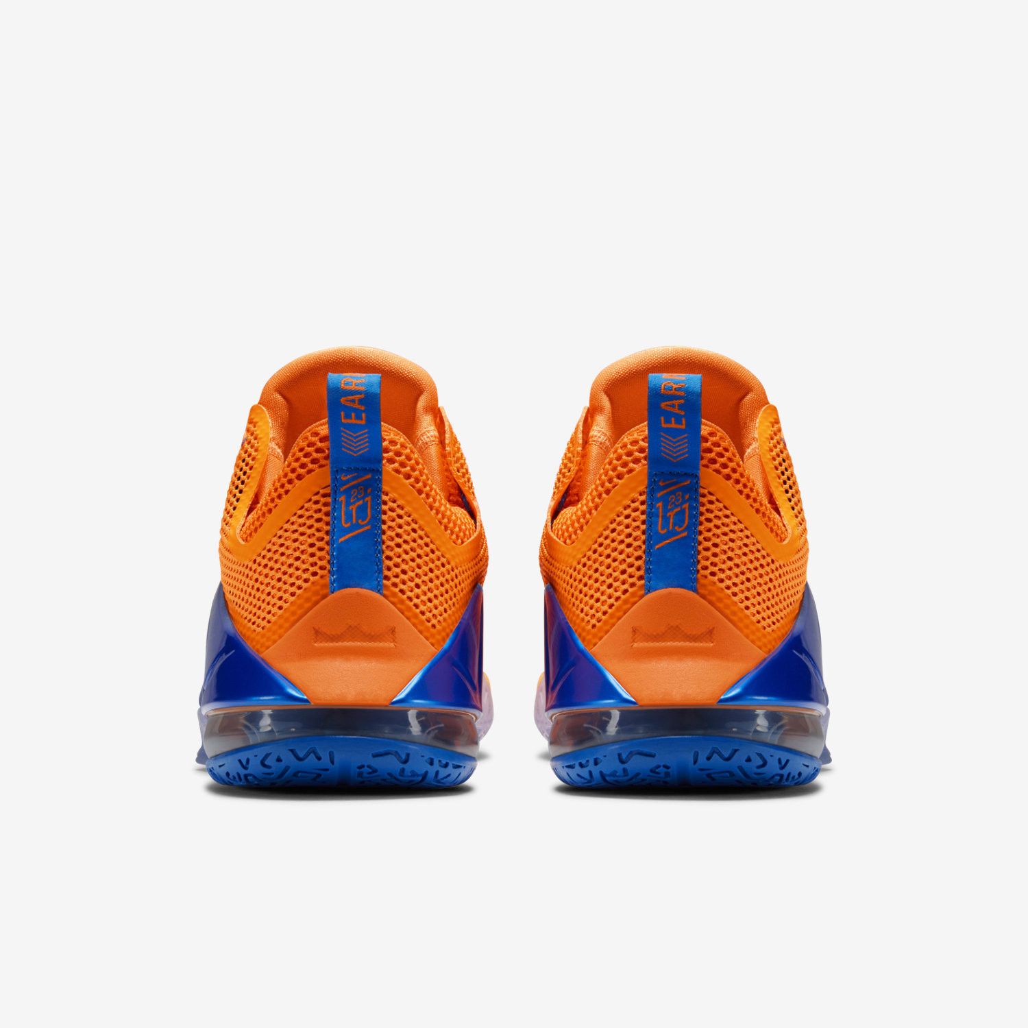 Lebron 12 low orange clearance