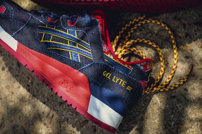 Size 10.0 Gel Lyte 3 Japanese Denim Kimono