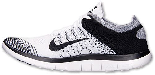 Nike Wmns Free Flyknit 40 White Black