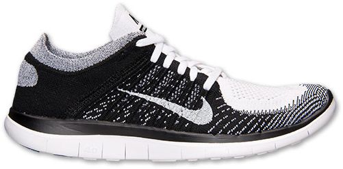 Nike Wmns Free Flyknit 40 White Black