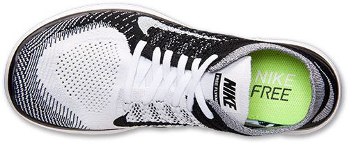 Nike Wmns Free Flyknit 40 White Black