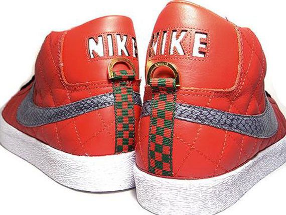 Size Nike Supreme x Blazer SB 'Varsity Red'