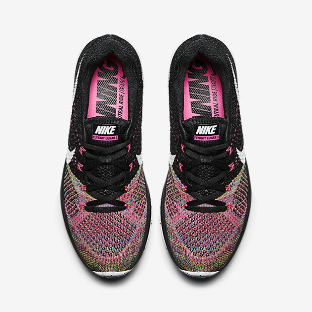 Size 9.0 Wmns Flyknit Lunar 3 Pink Pow