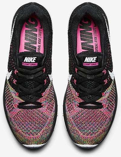 Nike Wmns Flyknit Lunar 3 Pink Pow