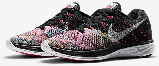 Nike Wmns Flyknit Lunar 3 Pink Pow