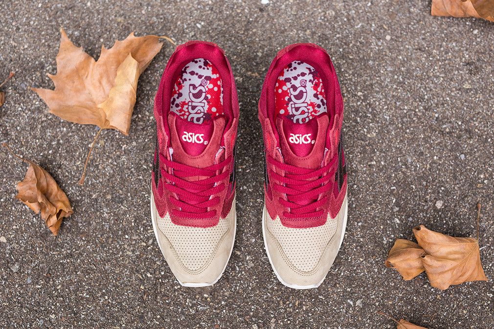 Asics gel saga fireberry best sale