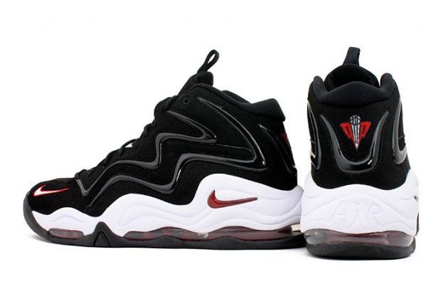 Nike air pippen black varsity red cheap