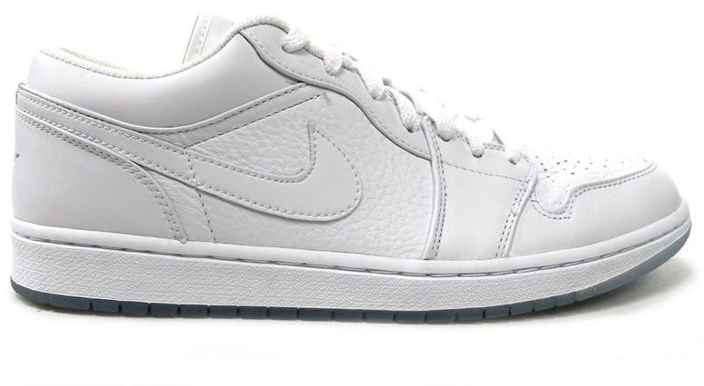 retro 1 low all white
