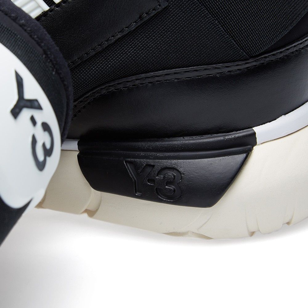Buy Y-3 Qasa High 'Black White' - B35673 | GOAT