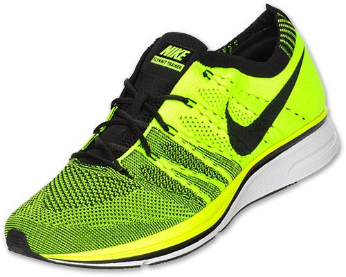 Nike Flyknit Trainer Volt Black