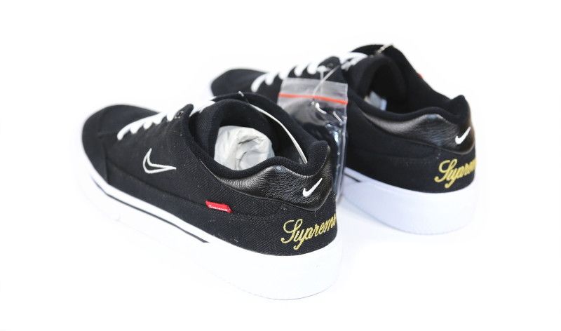 NIKE SB GTS QS SUPREME NEW SIZE 13 BLACK WHITE 801621 001 | eBay