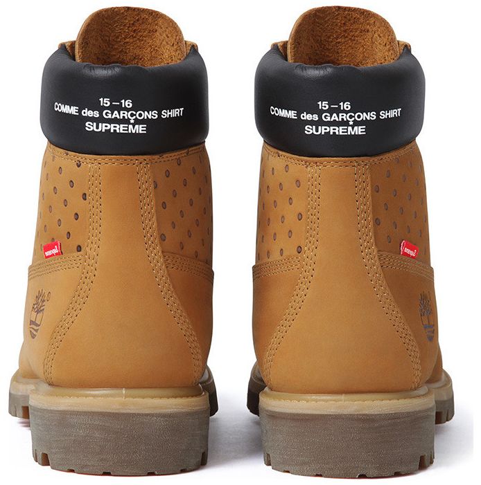 Comme des Garcons x Supreme x 6 Inch Wheat