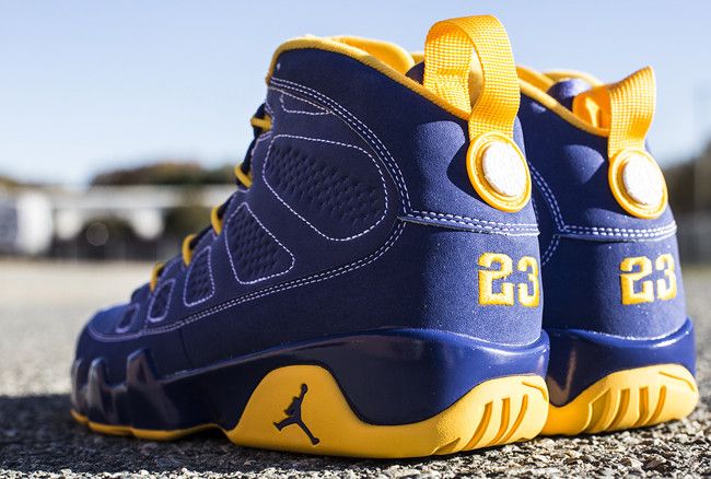 Navy blue retro 9 outlet