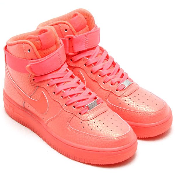 Air force 1 high top hot pink top