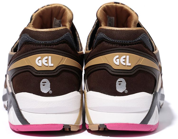 A Bathing Ape x ASICS Gel Kayano Trainer Brown Camo