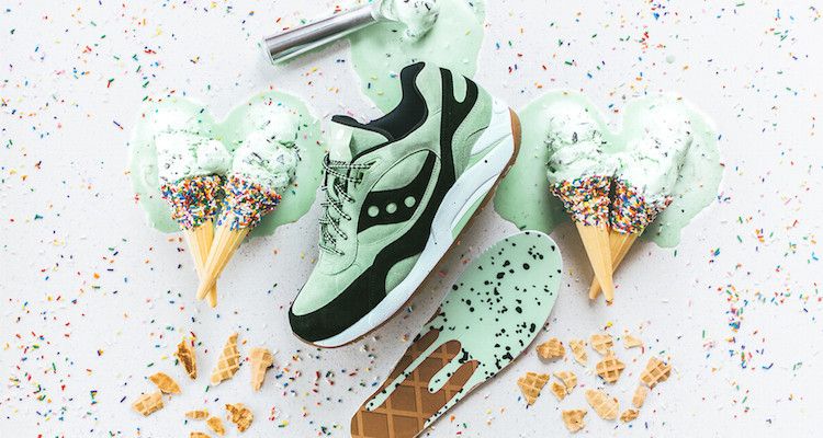 Saucony G9 Shadow 6 Mint Chocolate Chip