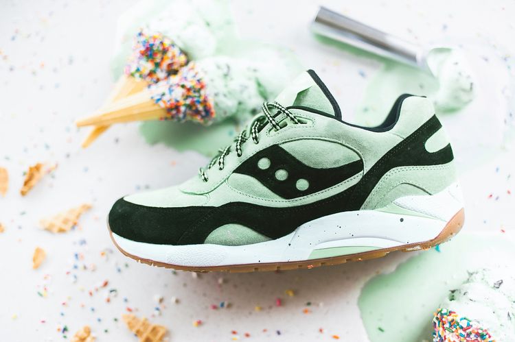 Saucony G9 Shadow 6 Mint Chocolate Chip
