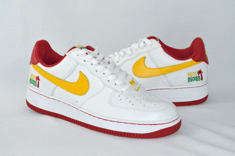 Nike Air Force 1 West Indies   Varsity Red