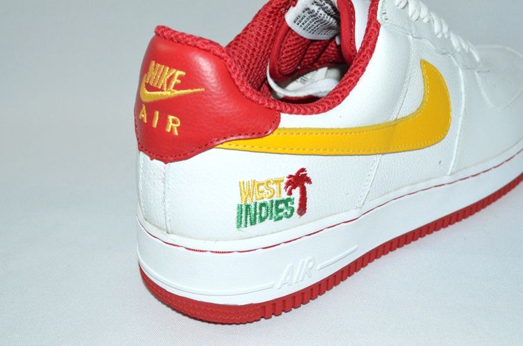 Nike Air Force 1 West Indies   Varsity Red