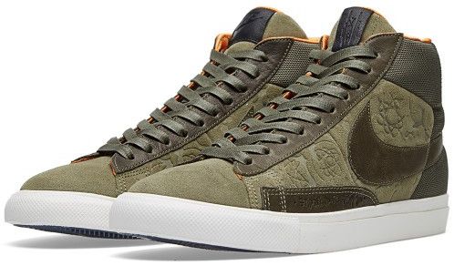 Mo Wax x Nike Blazer Hi SP Olive