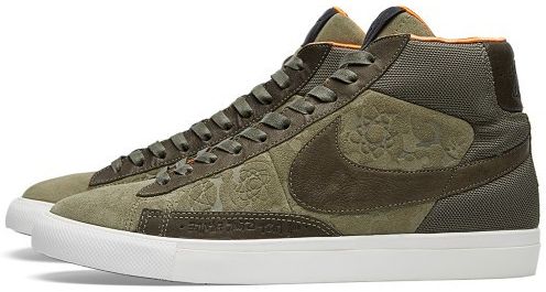 Mo Wax x Nike Blazer Hi SP Olive