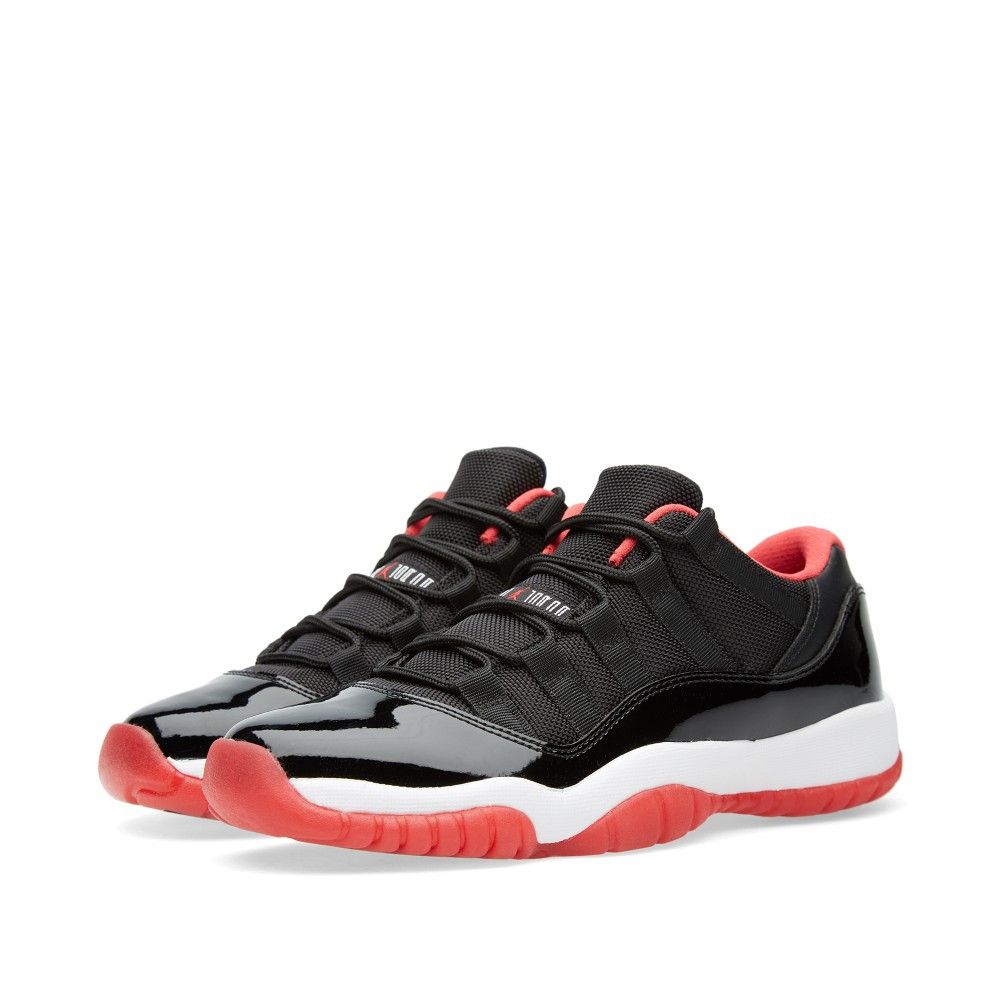 Buy Air Jordan 11 Retro Low BG Bred 2015 528896 012 GOAT