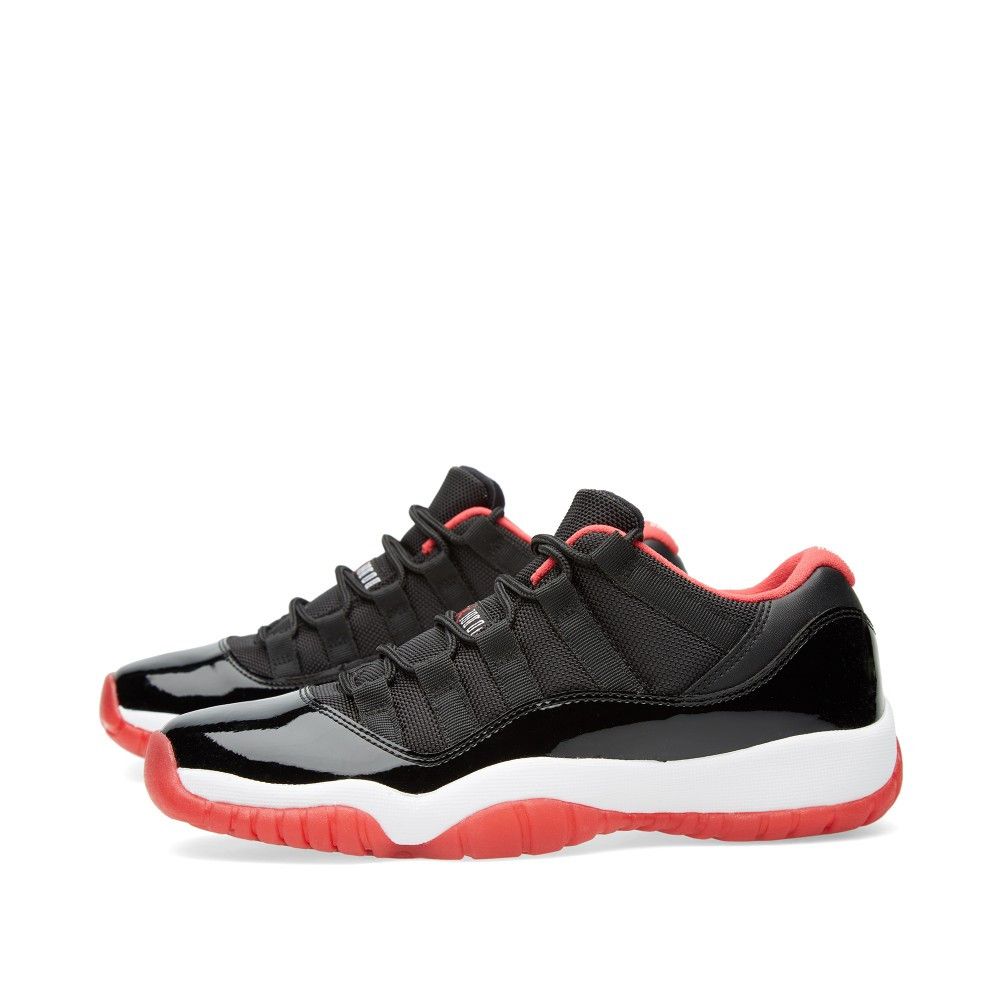Buy Air Jordan 11 Retro Low BG Bred 2015 528896 012 GOAT