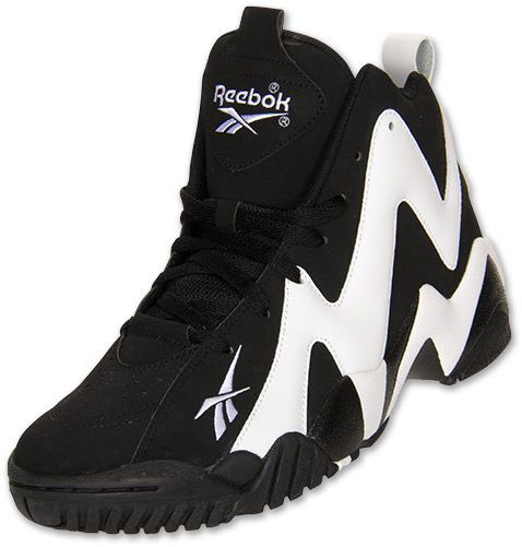 Reebok Kamikaze 2 Retro Black White 2013