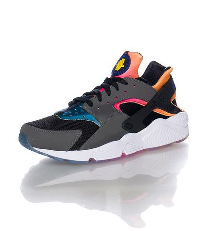 Black and rainbow huaraches cheap
