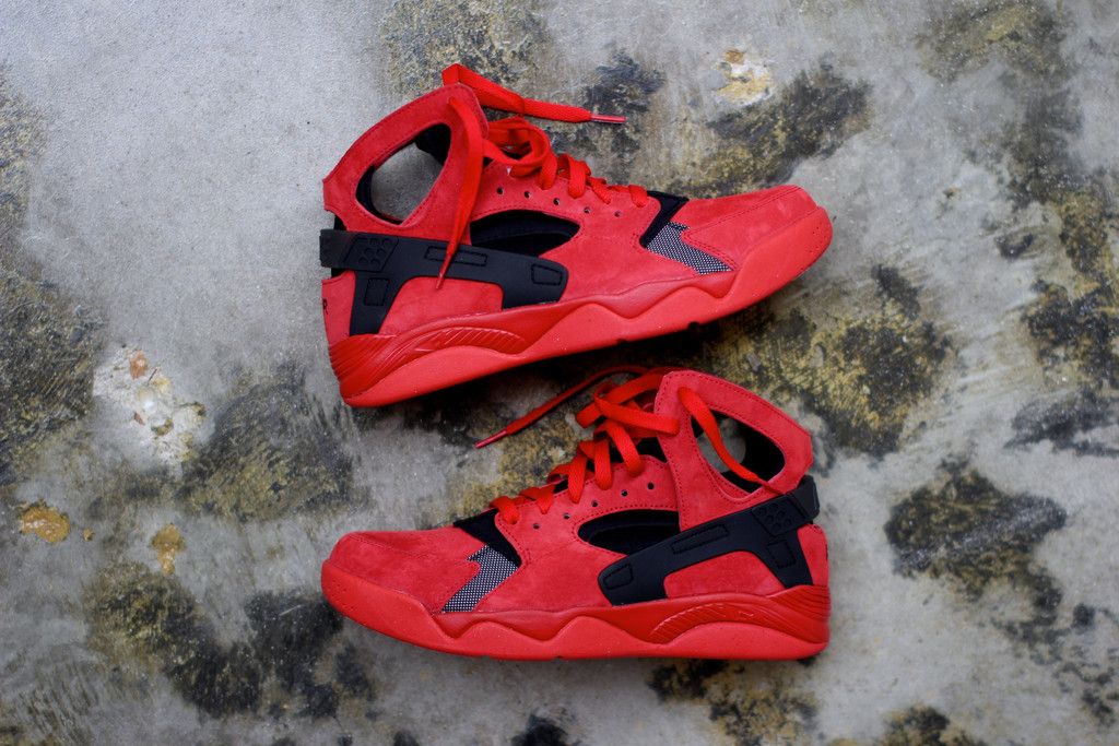 Nike air flight huarache mens red hot sale