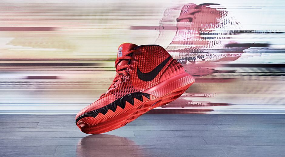 Kyrie clearance red shoes