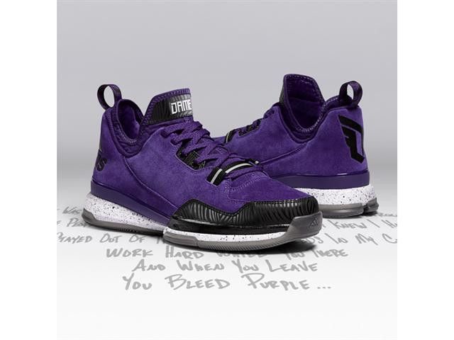 Damian lillard shoes purple new arrivals