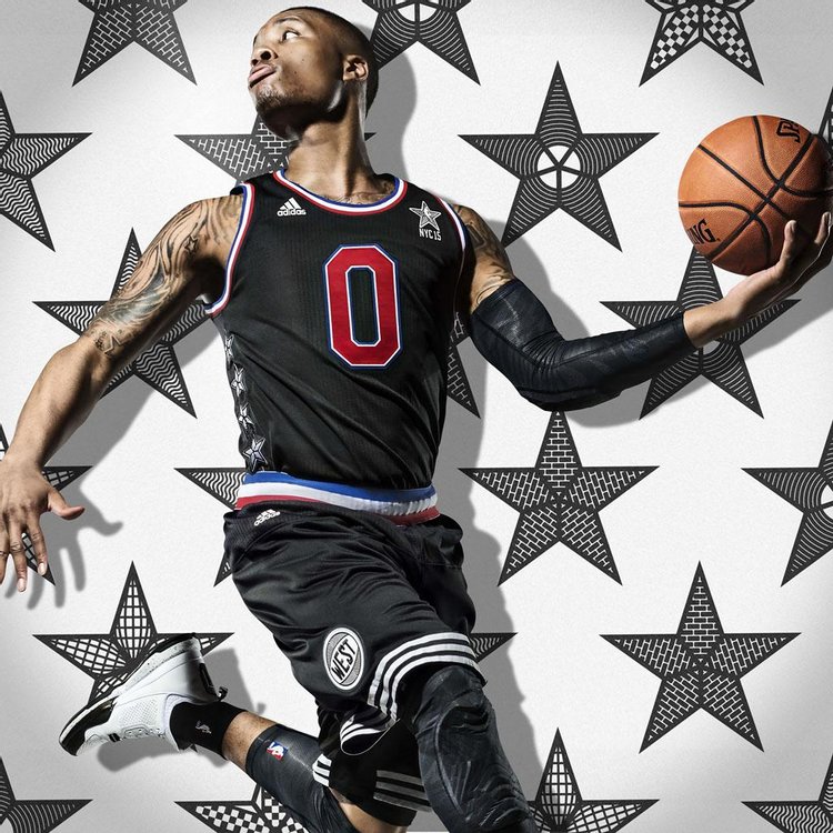 D Lillard 1 NYC All Star