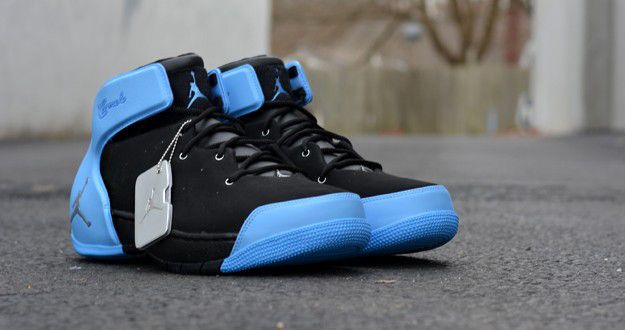 Air Jordan Melo 15 Black Silver Blue
