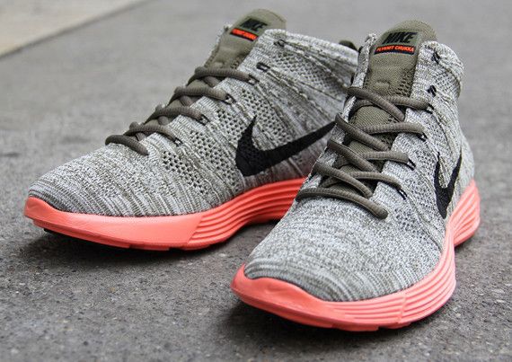 Nike flyknit chukka green sales