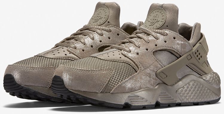 Nike Wmns Air Huarache Run Prm Burned Metallic